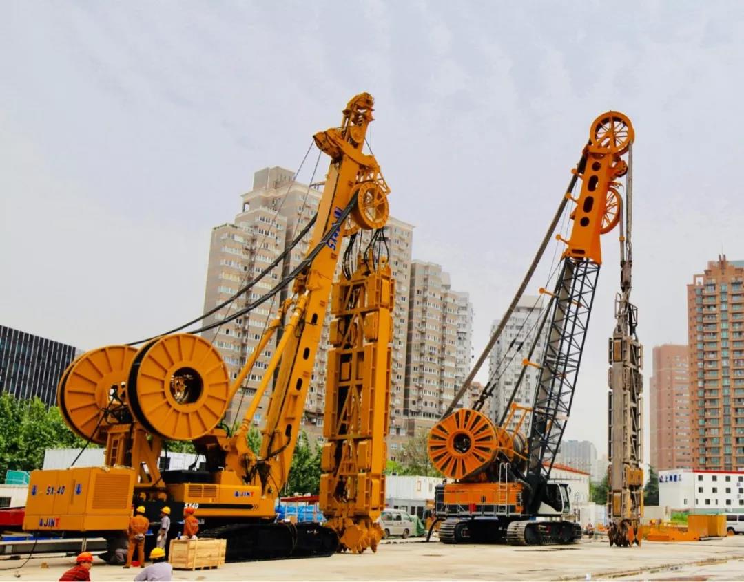 上海金泰SX40双轮铣多方出击国内深隧、轨交施工市场